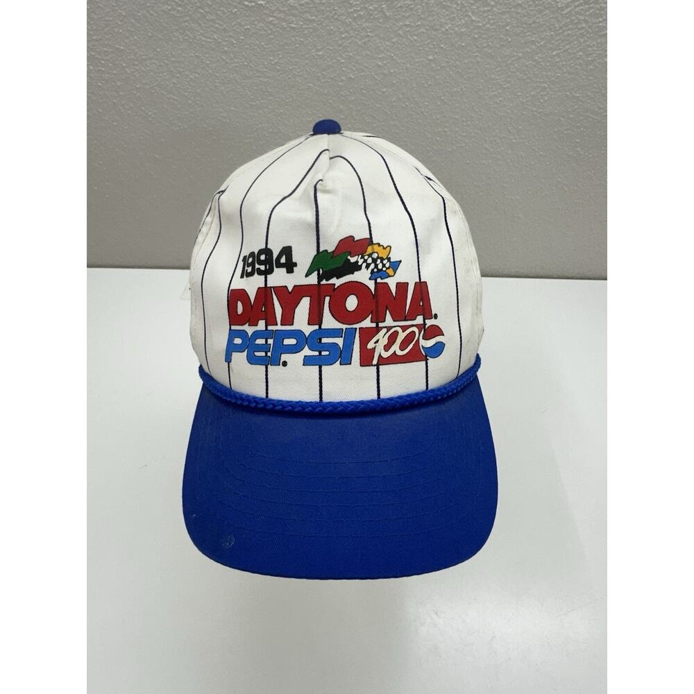 Young An Hat Co Snapback Hat 1994 Daytona Pepsi 400 Nascar Cap Retro Vintage